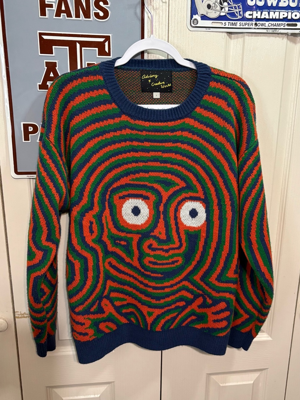Advisry X Creature World Thermal Sweater Danny Cole